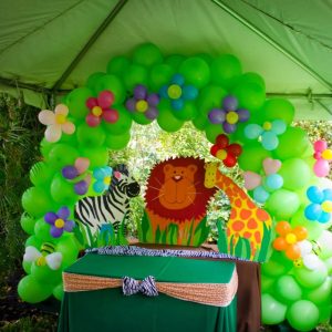 Safari Jungle Balloon Theme